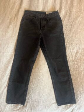 Rag & Bone Maya high rise ankle slim Black Jeans